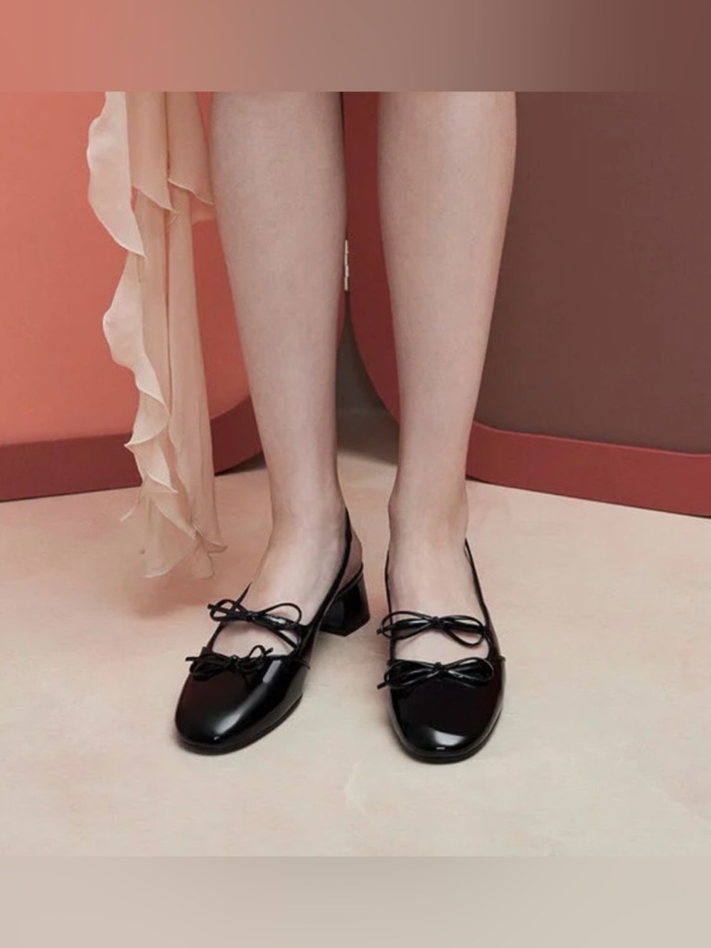 Charles & Keith Dorri Double-Bow Slingback Pumps